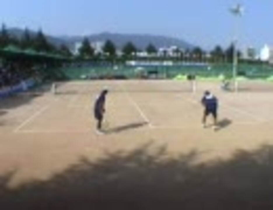ソフトテニス】李源學のバズーカサーブ - ニコニコ動画