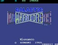 コナミギャラクティックウォーリアーズコンパネステッカー