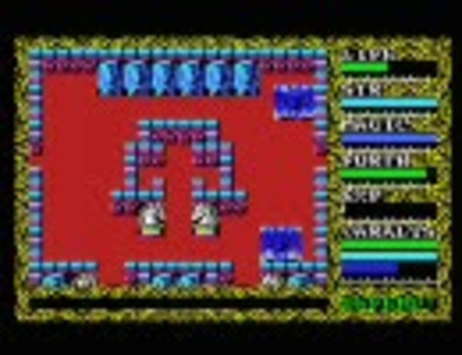 Msx版 ハイドライドii バグ技でクリア ニコニコ動画