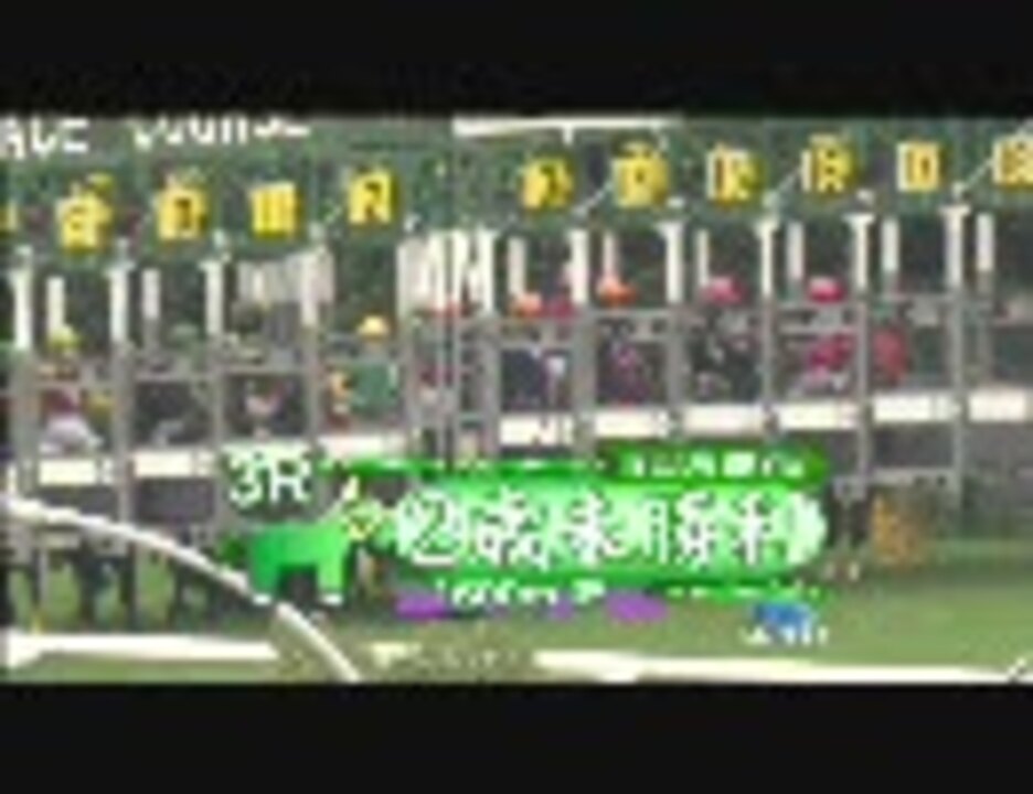 エーシンウェズン(20091128_京都3R_T1600m未勝利_タイムランクA) ニコニコ動画