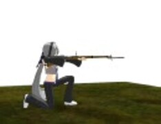 【MMD】38式歩兵銃みたいなモデルを作ってみた。