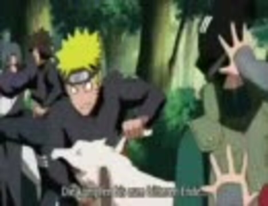 Naruto疾風伝 2話のソラとの乱闘シーン ニコニコ動画