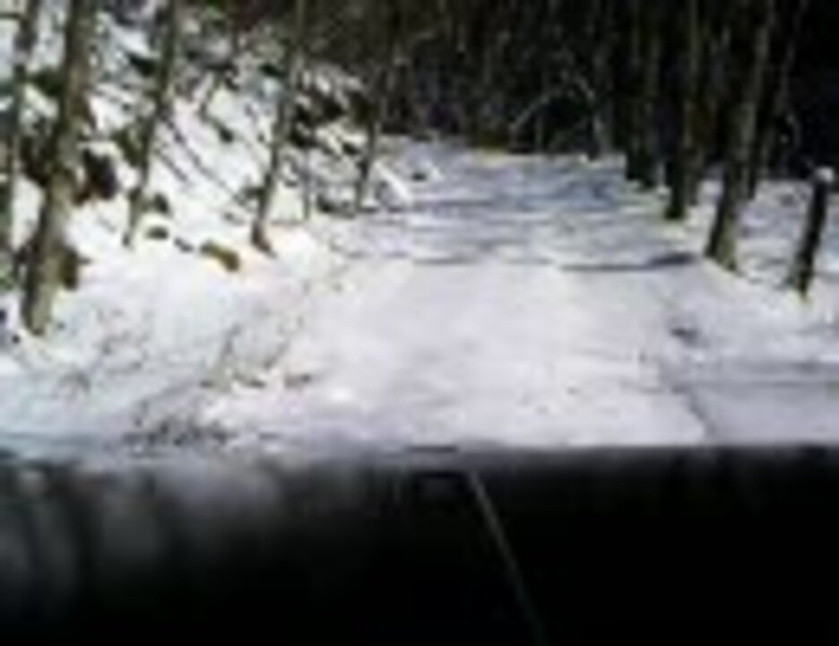 ジムニーでクロカン 雪の林道 赤城山 車載動画 ニコニコ動画