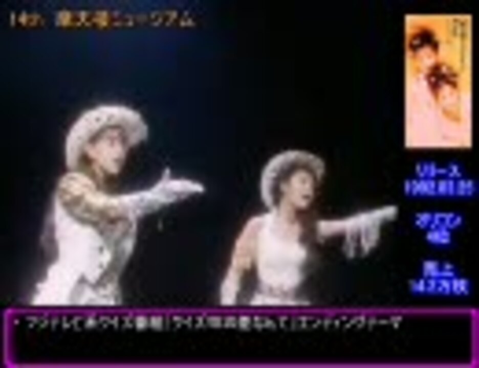 Winkのシングル曲を10分で振り返る ニコニコ動画