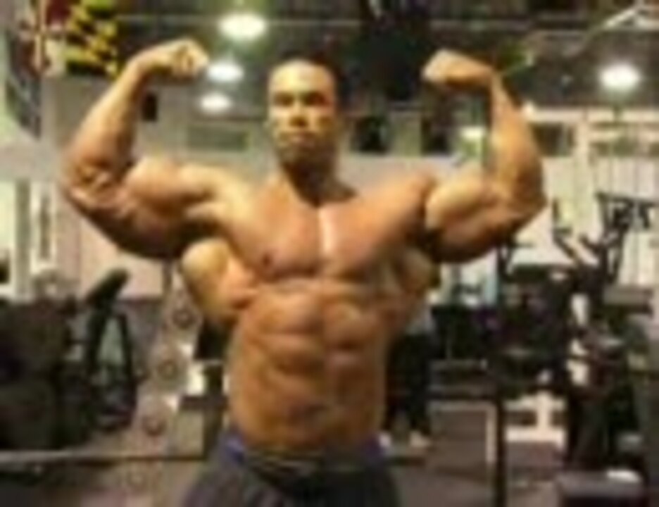 ケビン・レブローニ ワークアウト(胸) 【字幕付き】 ニコニコ動画