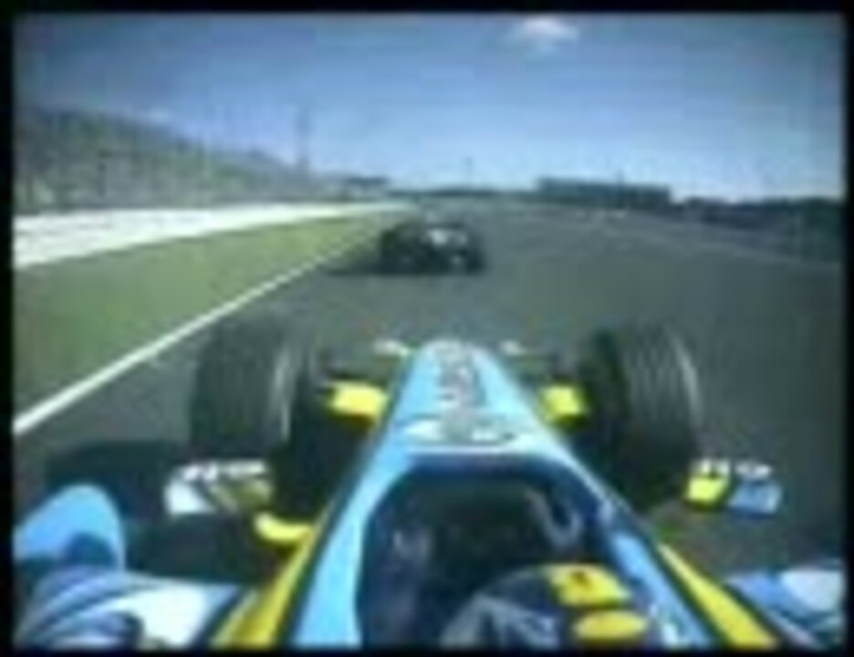 2006年 F1 鈴鹿 ルノー フェルナンド・アロンソ 写真パネル 93％以上 