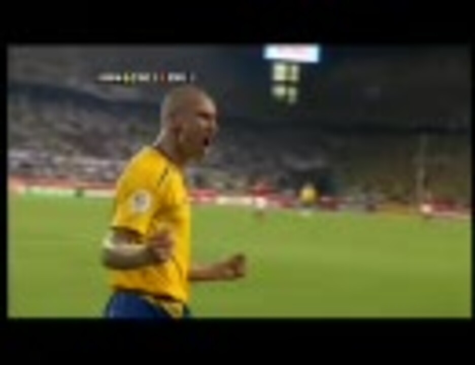 06fifaワールドカップ イングランドvsスウェーデン 後半戦ハイライト ニコニコ動画