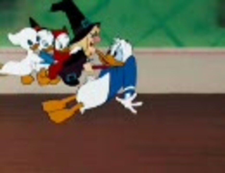 ディズニー短編 ドナルドの魔法使い 1952 ニコニコ動画