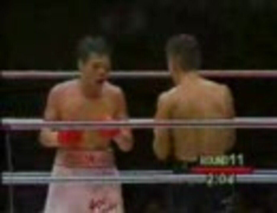 WBC世界バンタム級王座統一戦 薬師寺保栄 vs 辰吉丈一郎　Part4